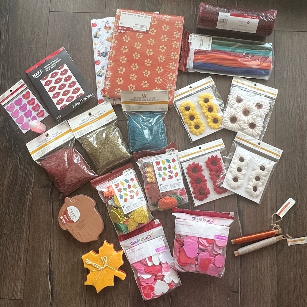 Brand new!! Collection of crafting essentials 22 items worth over 185$